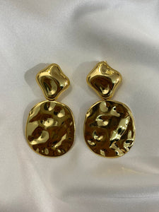 Maxi Aretes Colgantes Gold