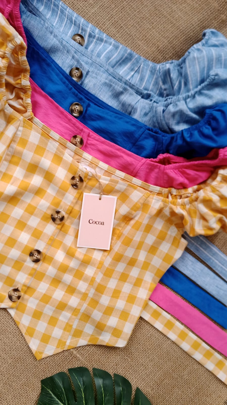 Blusa crop top