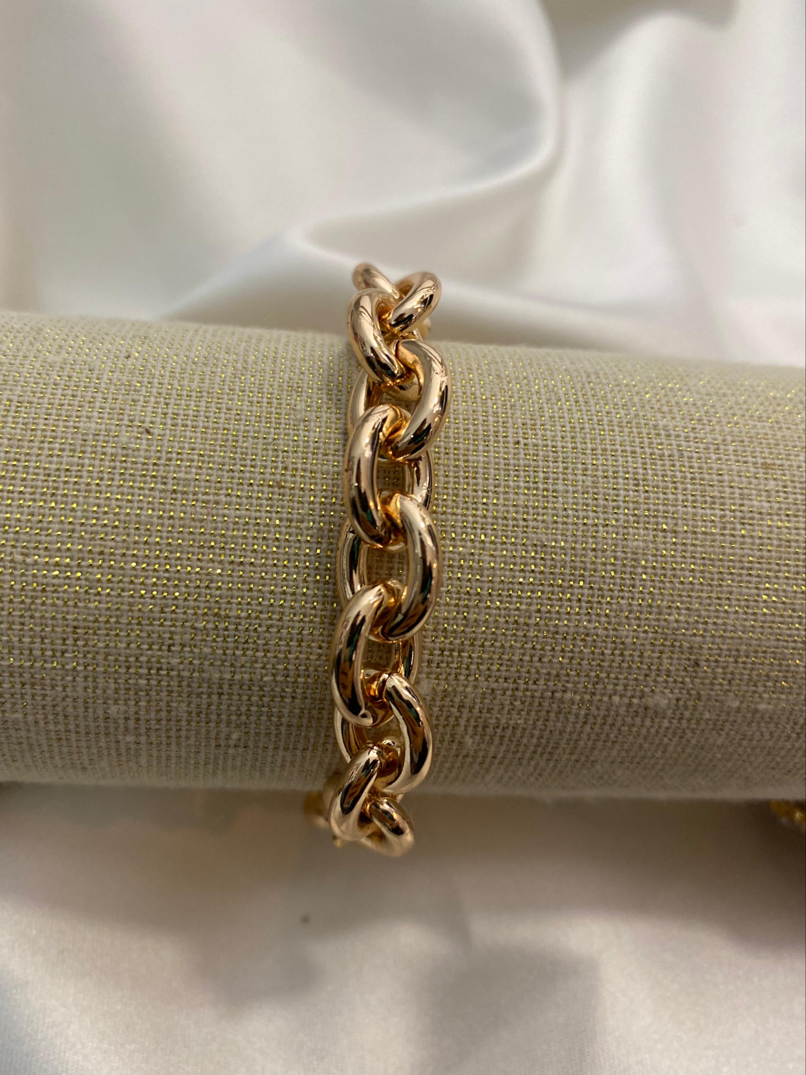 Pulsera cadena chuncky