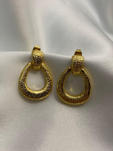 Aretes doble caida aro 2