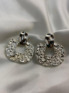 Maxi aretes crocco silver